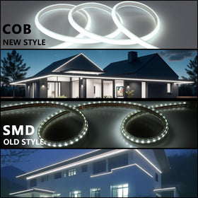 BENLUN COB LED strip flexible cuttable for curved surfaces