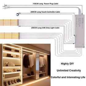 BENLUN dedicated power supply powers up to ten strips safely