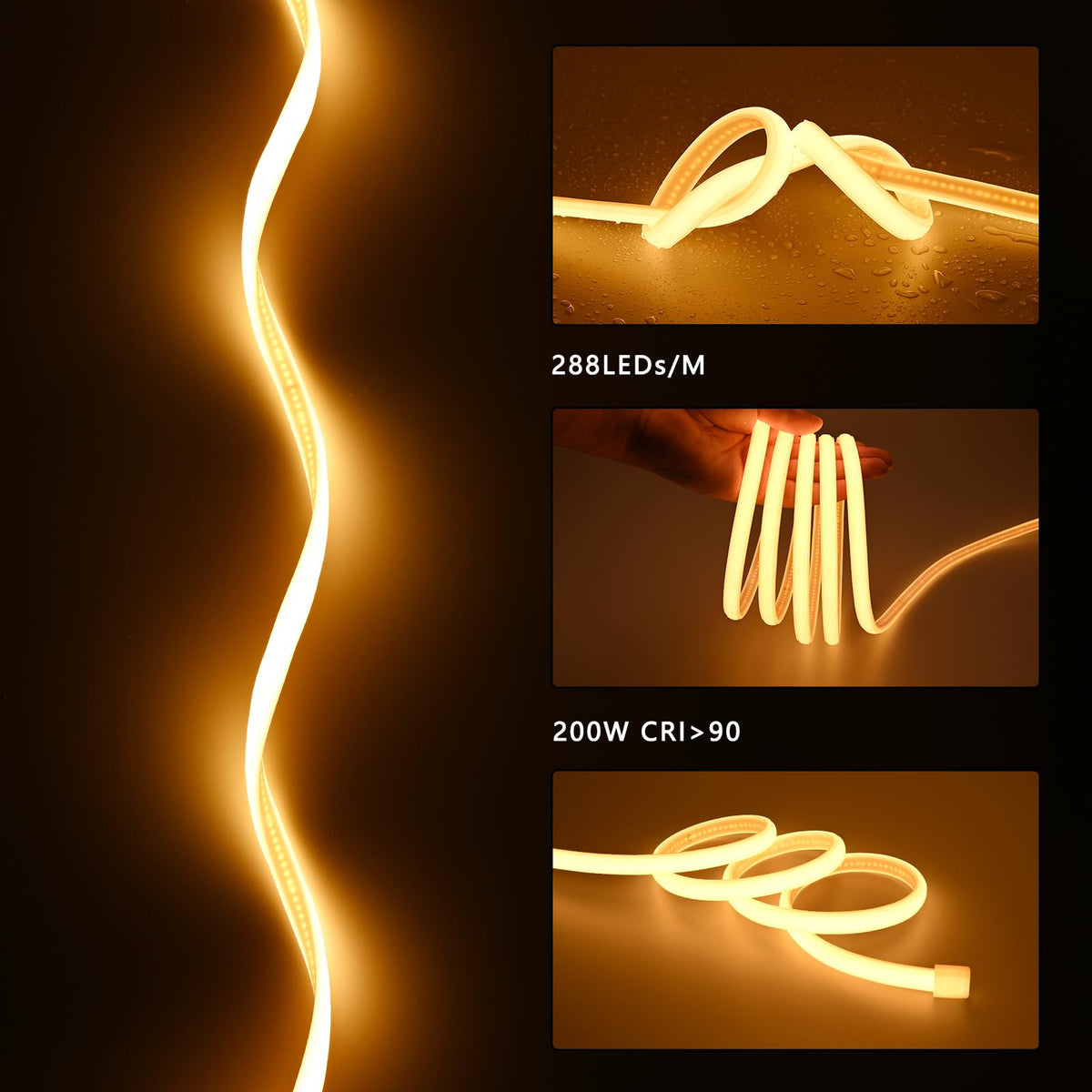 BENLUN high-brightness COB strip delivering even illumination.