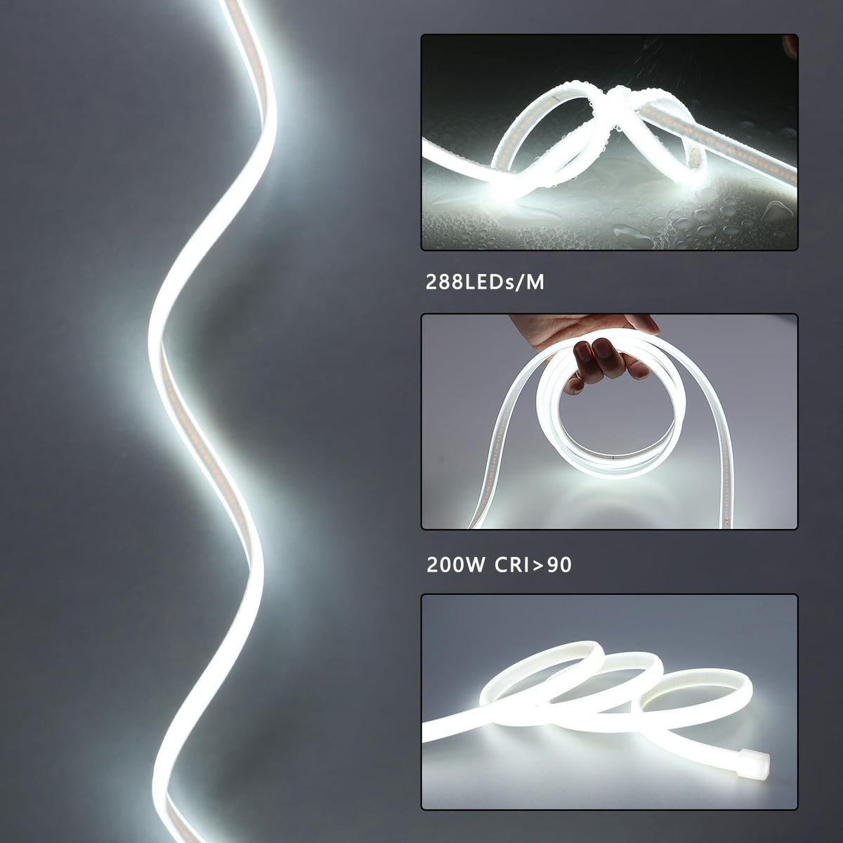 BENLUN LED strip bedroom ambience with even lighting