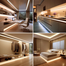 BENLUN LED strip with CRI 93 for accurate color rendering.