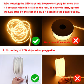 BENLUN silicone-protected LED strip reduces corrosion risk.