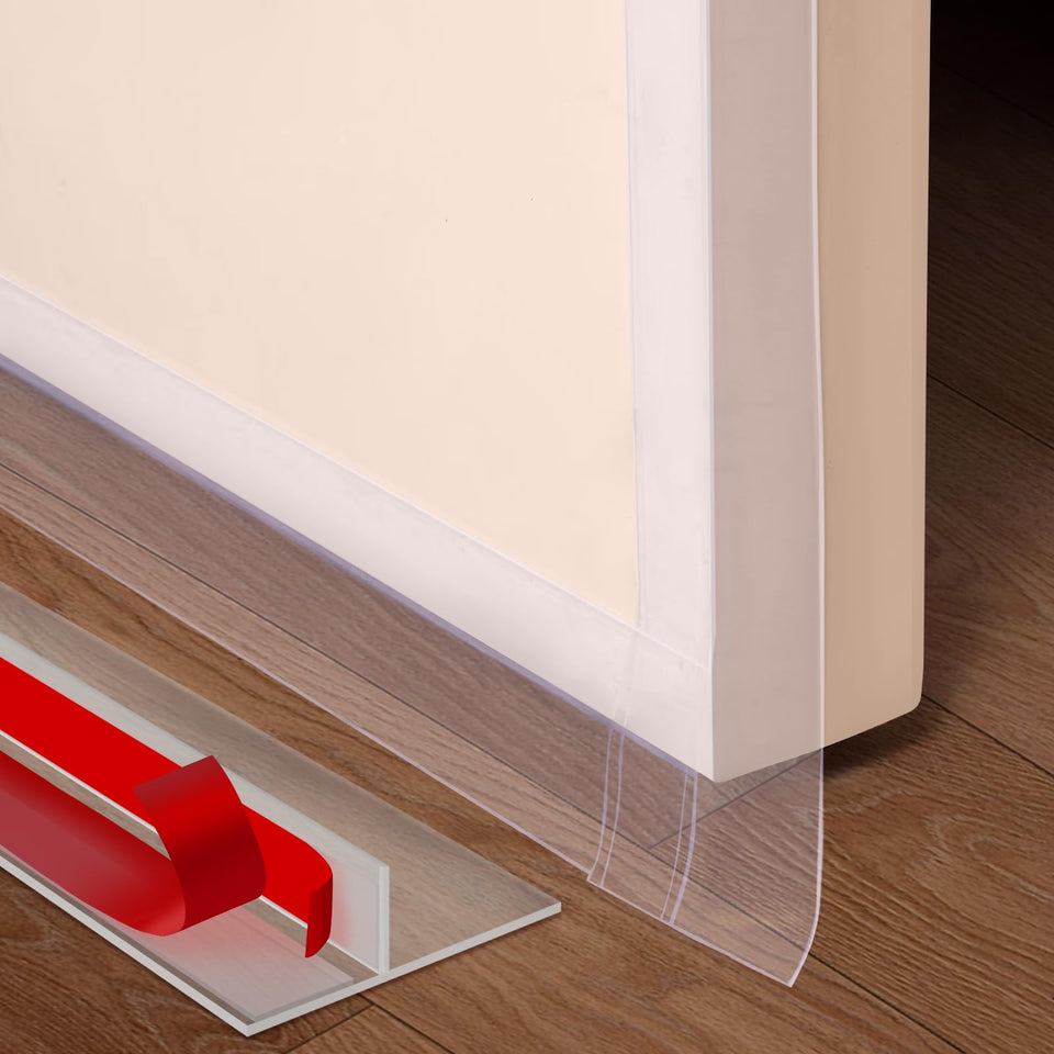 Benory 20ft T-Shaped seal overview showing draft protection for doors