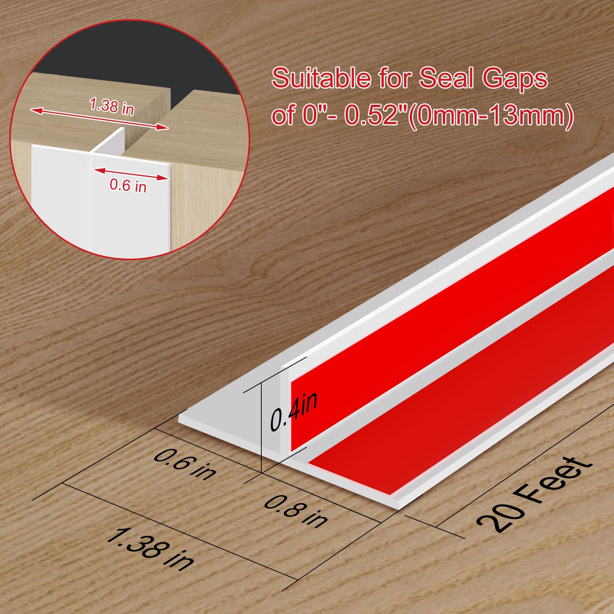 Benory adhesive seal application on a door frame enables quick, secure installation.
