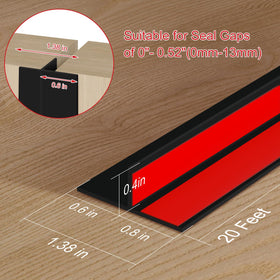 Benory double-sided adhesive seal for quick, secure door and window sealing.