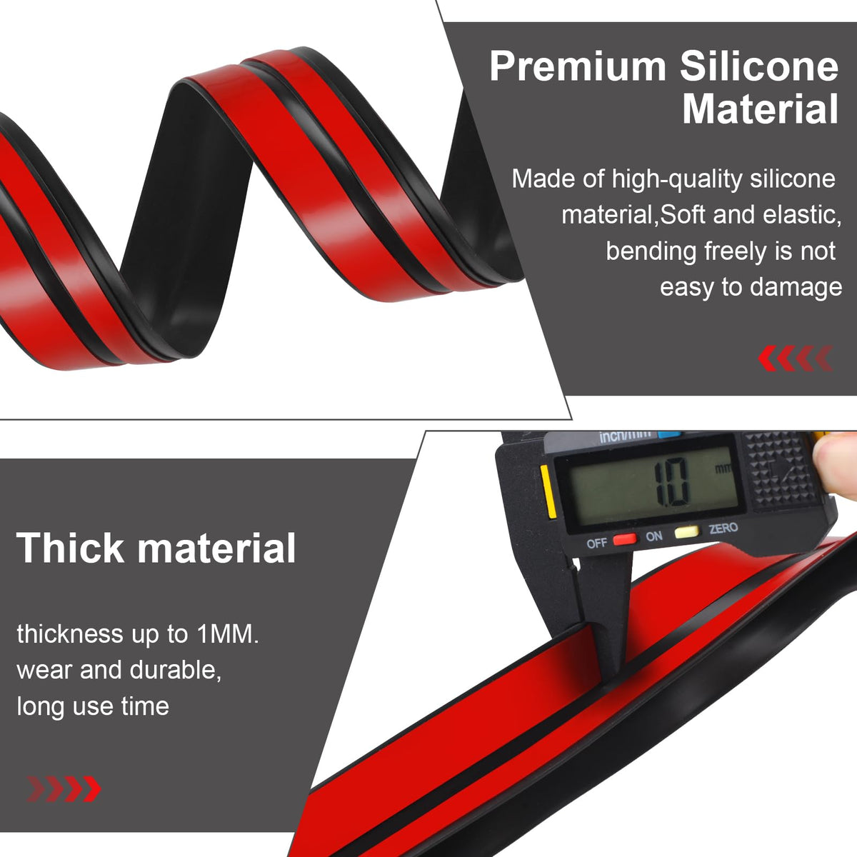 Benory easy-install peel-and-stick seal delivers fast draft-free results.