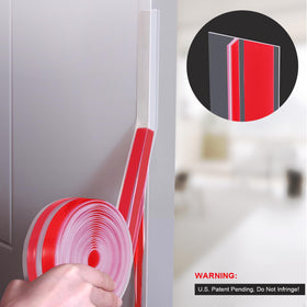 Benory adhesive demo shows double-sided tape for easy, lasting mounting.