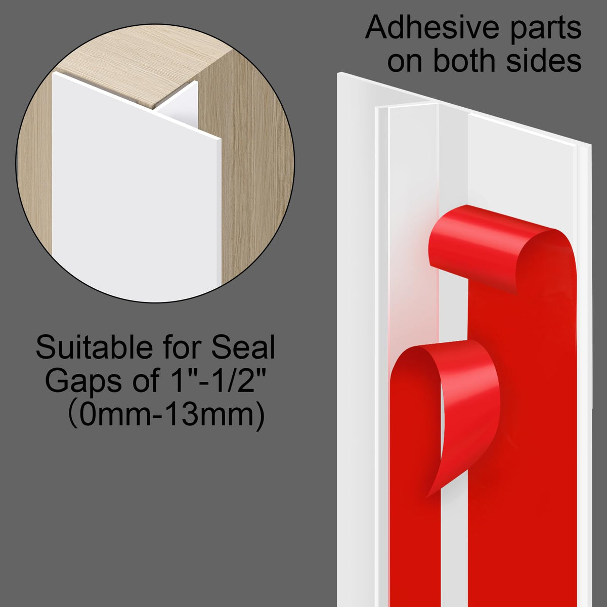 Benory weatherproof seal on a window edge helps reduce dust intrusion.