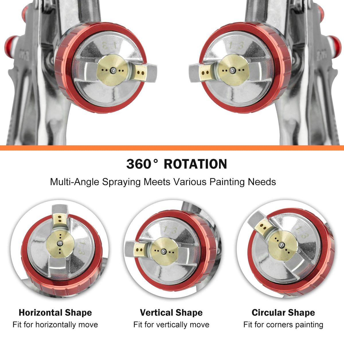 Bentohkle R500 with 1.3mm nozzle supports fine, precise coatings.