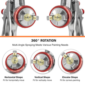 Bentohkle R500 with 1.3mm nozzle supports fine, precise coatings.