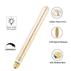 Beonllay 2700K warm white dimmable filament for intimate spaces.
