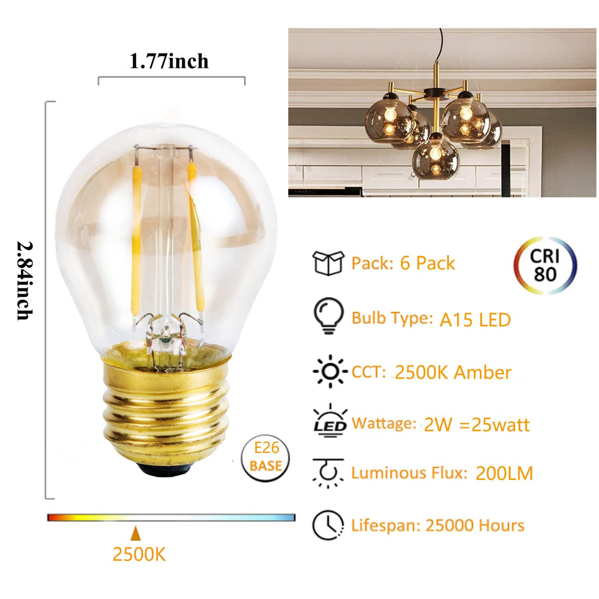 Beonllay amber warm 2500K glow for cozy ambience