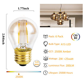 Beonllay amber warm 2500K glow for cozy ambience