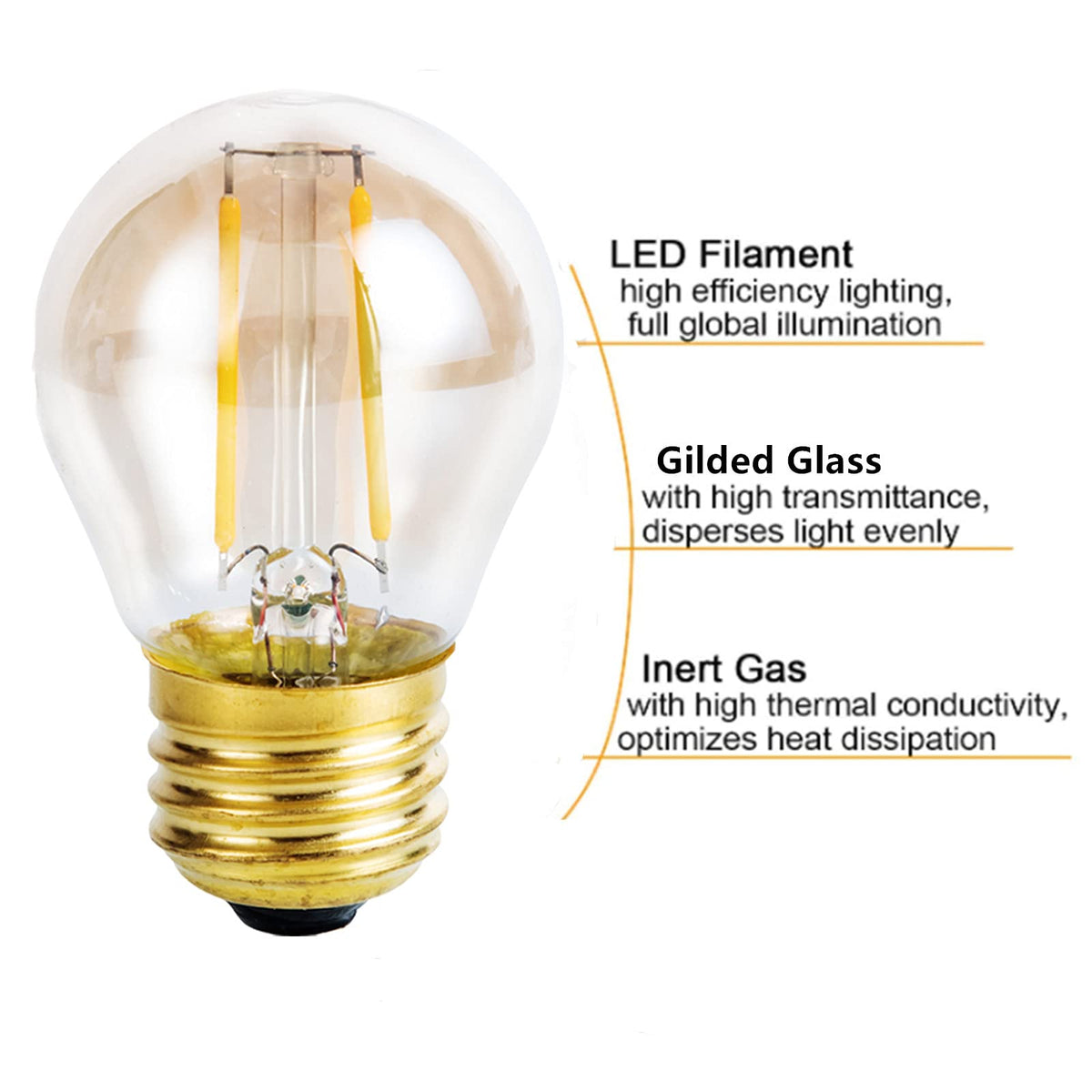 Beonllay dimmable E26 LED bulb for adjustable mood lighting
