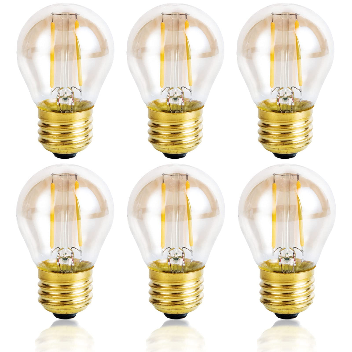 Beonllay vintage amber glass bulb for warm retro lighting