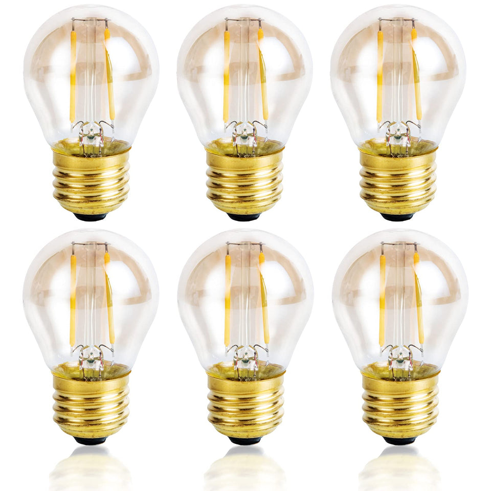 Beonllay vintage amber glass bulb for warm retro lighting