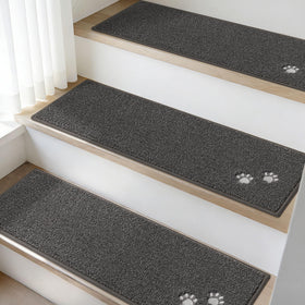 BEQHAUSE stair treads Charcoal comes in 15-piece pack