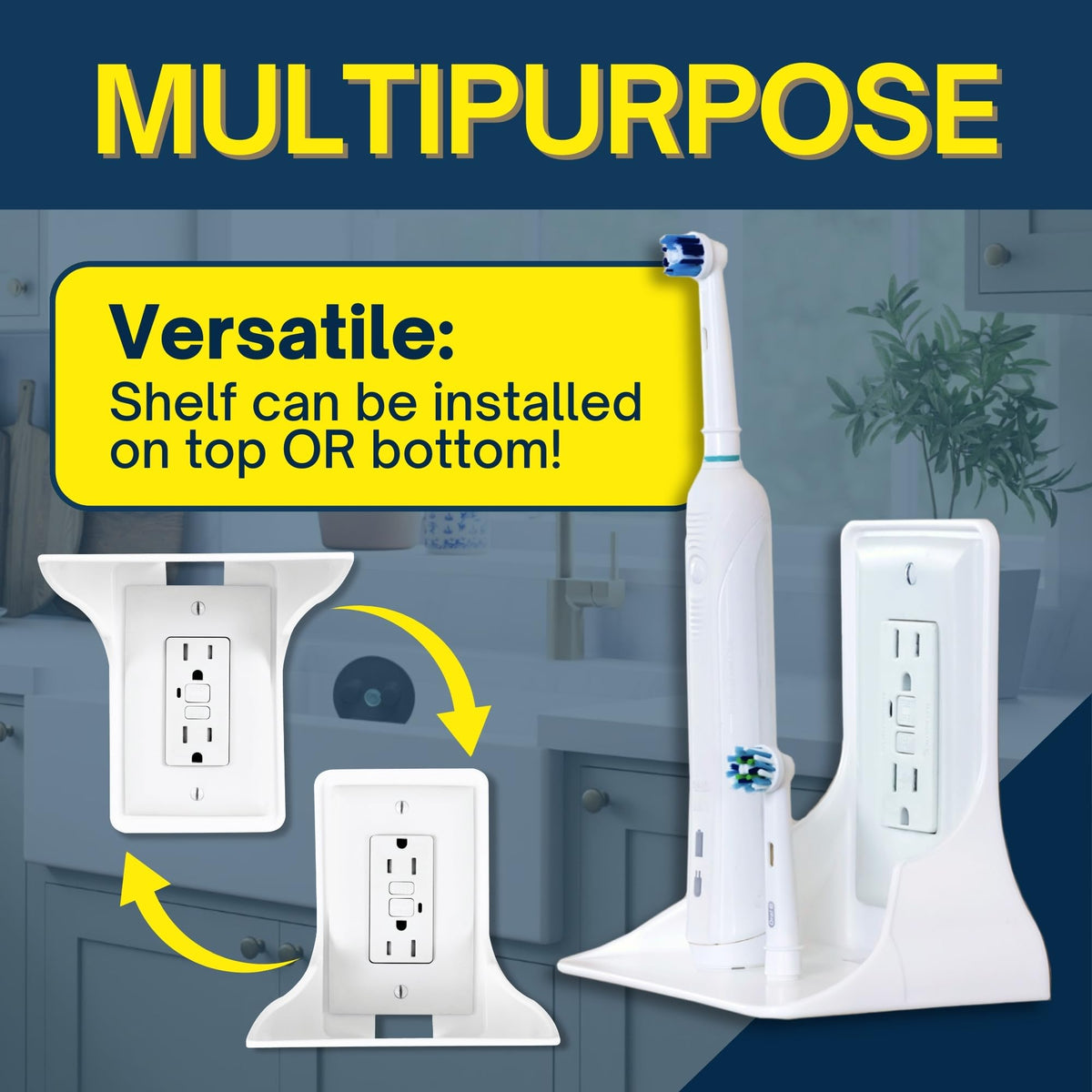 BeraTek Power Perch fits kitchens for compact appliance organization.