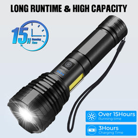 BERCOL USB fast charge feature powers flashlights in hours