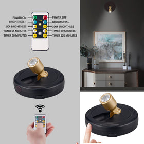BERGUSTCH spotlight rotatable head for precise art illumination up to 350°