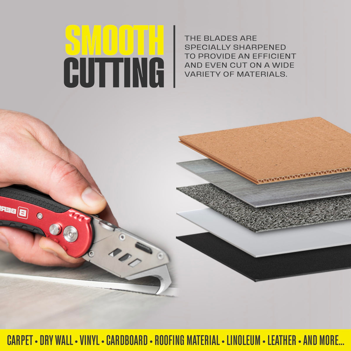 Berkling pack of 50 blades with easy dispenser.