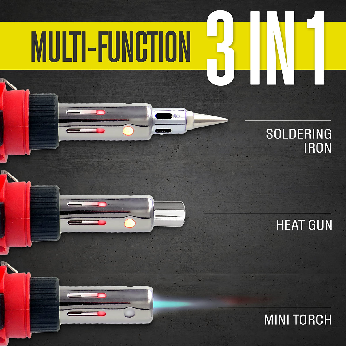Berkling Tools BSG-568 self-ignition shows quick startup for on-site tasks.