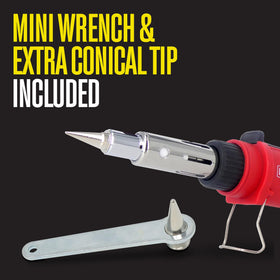 Berkling Tools BSG-568 included tips ensure ready-to-use precision.