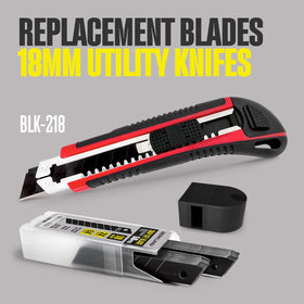 Berkling utility blades box-cutter-fit compatible with most 18mm tools.