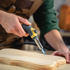 Bernzomatic FirePoint Creator Tool ready for MAP-Pro and propane fuel versatility.