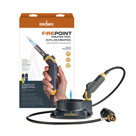 Bernzomatic FirePoint Creator Tool with precision flame for detailed jewelry and metalwork.