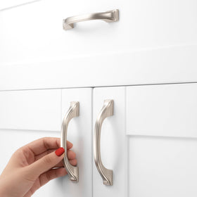 BEROSSA 3-inch hole-centers with screws included for quick, secure installation on drawers.