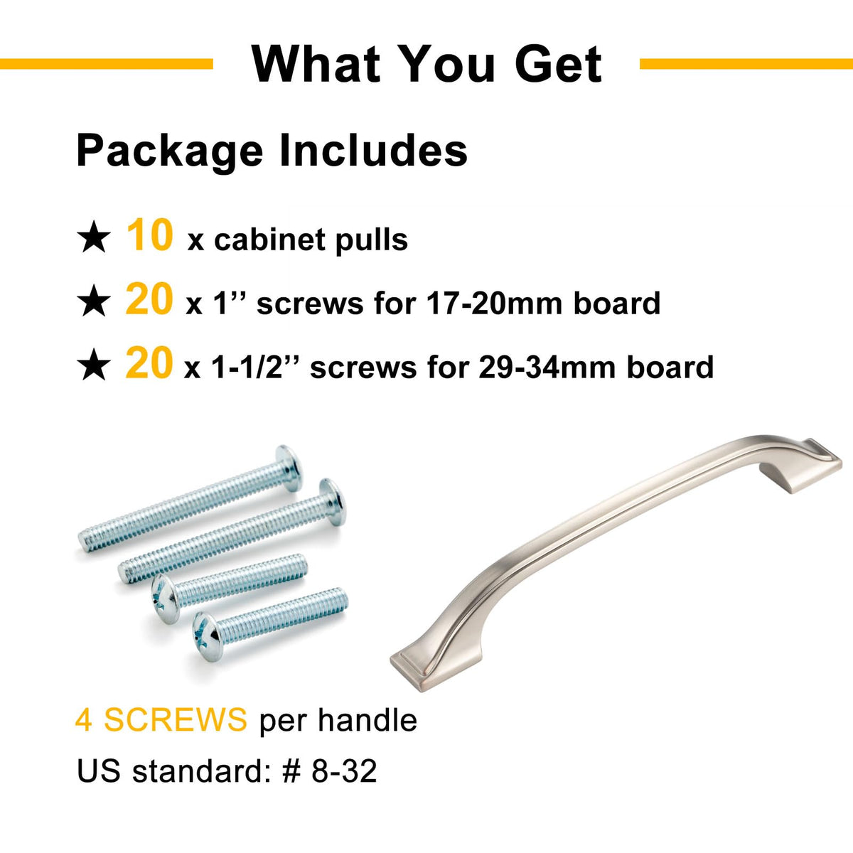 BEROSSA kitchen cabinets with these pulls offer an updated look and improved grip.
