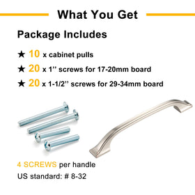 BEROSSA kitchen cabinets with these pulls offer an updated look and improved grip.