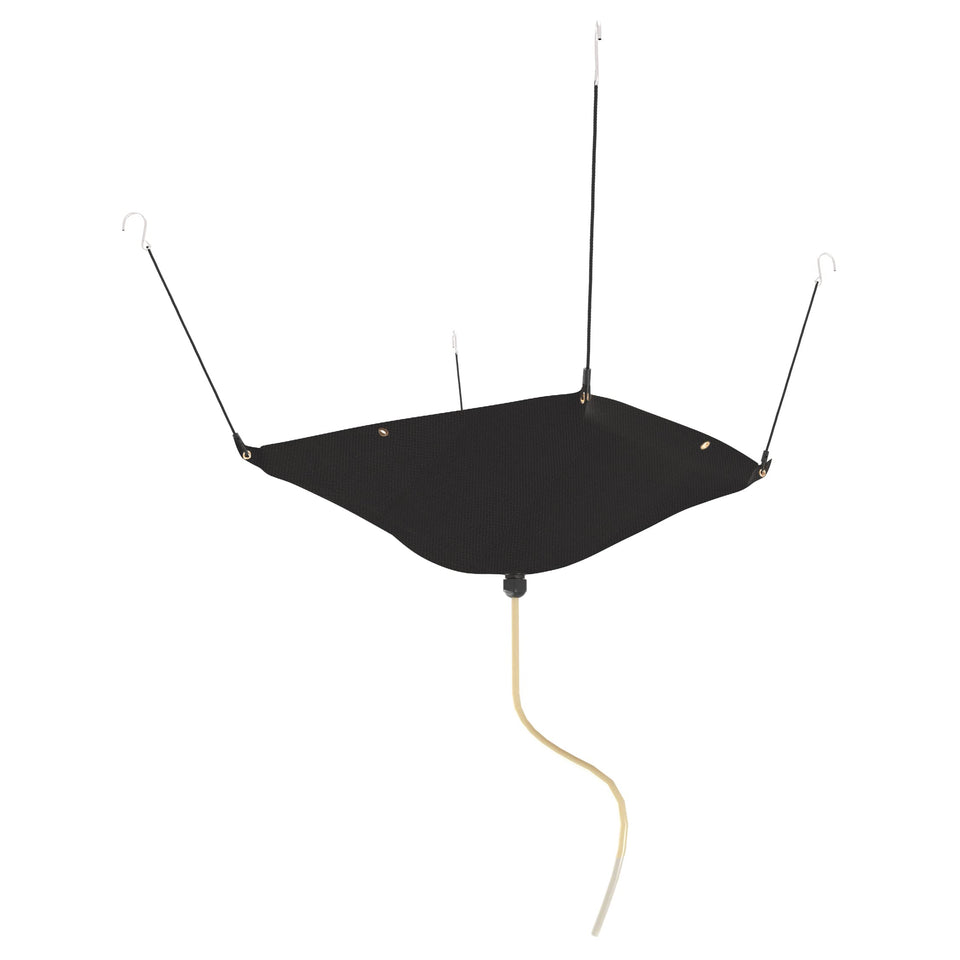 BERPET ceiling leak diverter 3x3 kit redirects water to protect stored goods