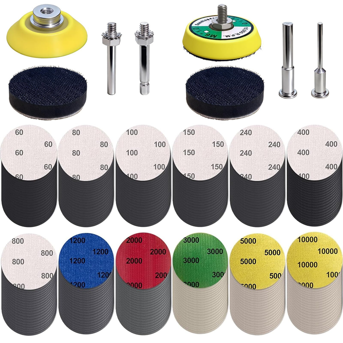 BerryBoi 2in sanding disc 60 grit for fast material removal on wood and metal