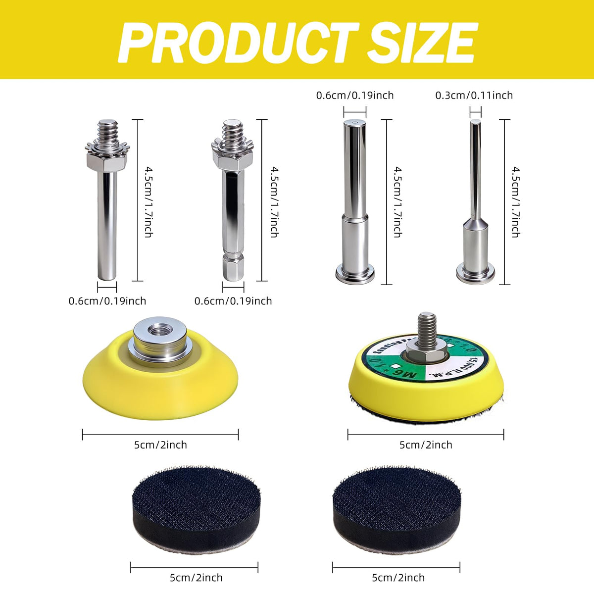 BerryBoi 2in sanding disc 80 grit for smoothing and burr removal
