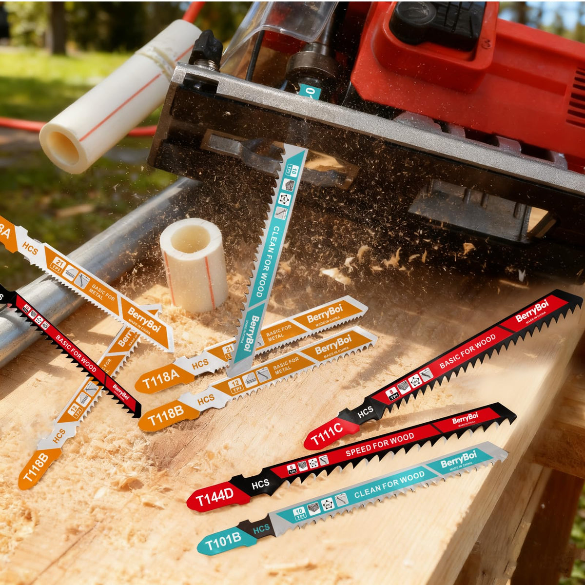BerryBoi organized set supports contractors and DIY projects.