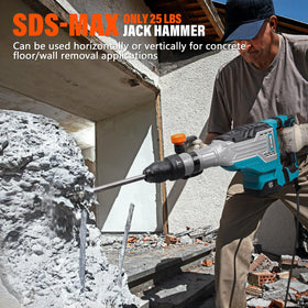 Berserker ergonomic D-shaped handle supports stable operation.