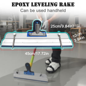 BERXOL gloves included for comfortable, secure handling during leveling tasks.