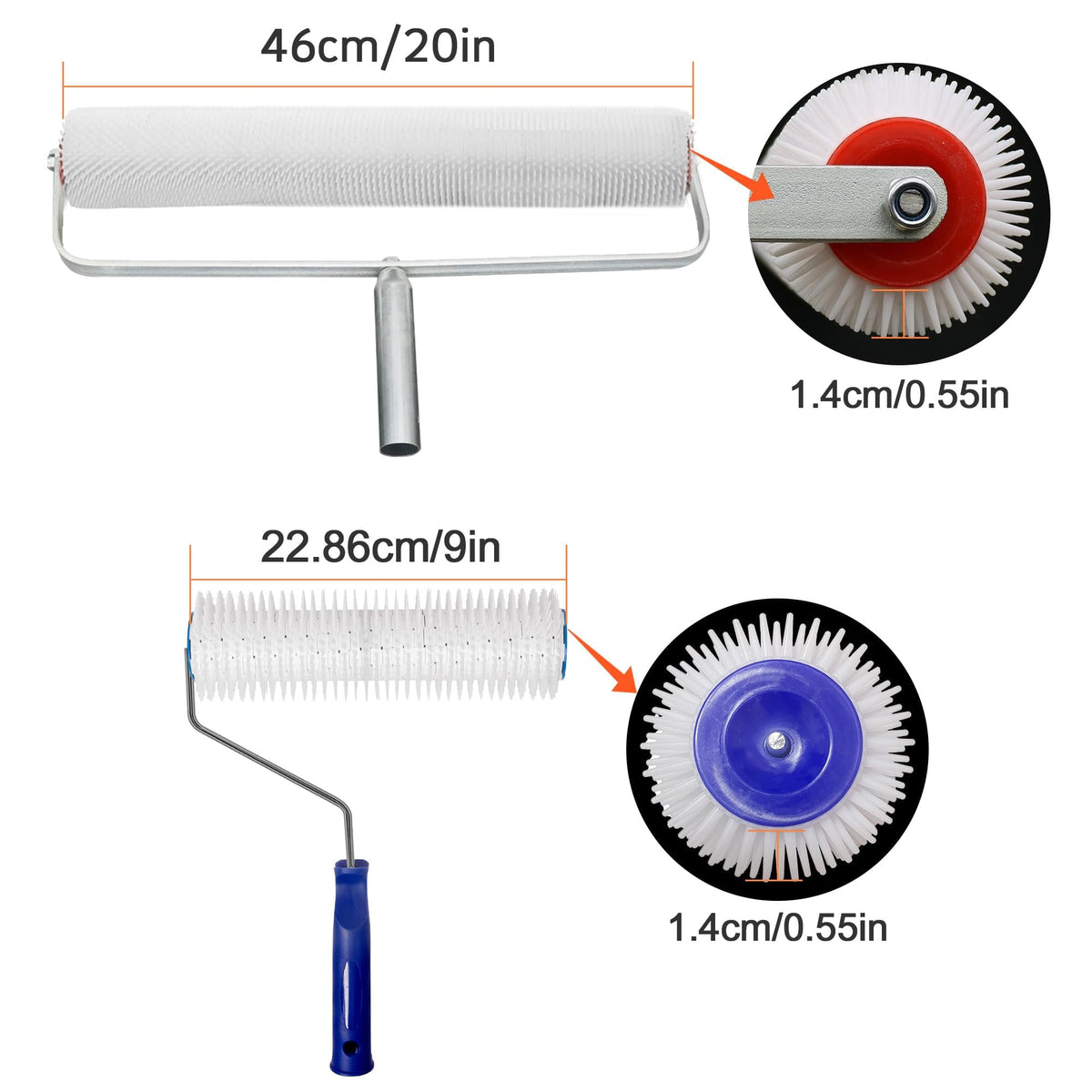 BERXOL spiked shoes with ABS sole for stable movement on floor
