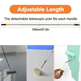 BERXOL yellow pole design improves site visibility during leveling