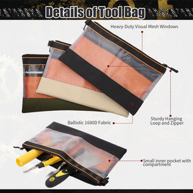 BESARME durable zipper for smooth opening and long life