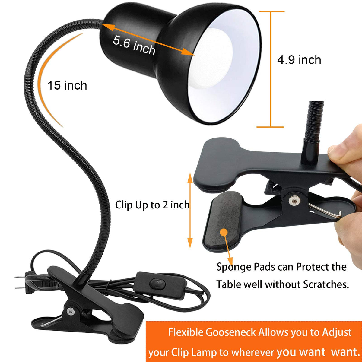Beser·Win bedside reading light keeps nights comfortable and organized.