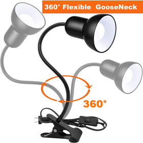 Beser·Win gooseneck desk lamp shows flexible positioning for focused tasks.