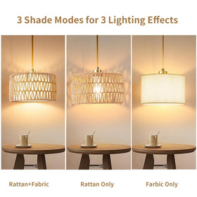 Beser·Win light with ST64 bulb included for instant use