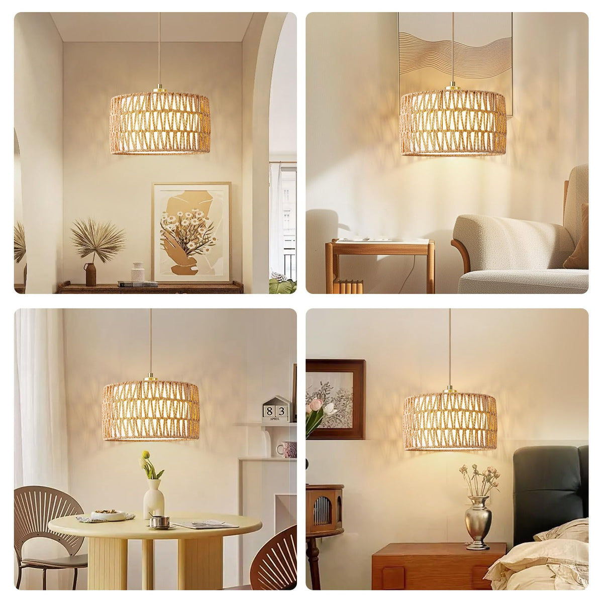 Beser·Win light casts decorative wall patterns when lit