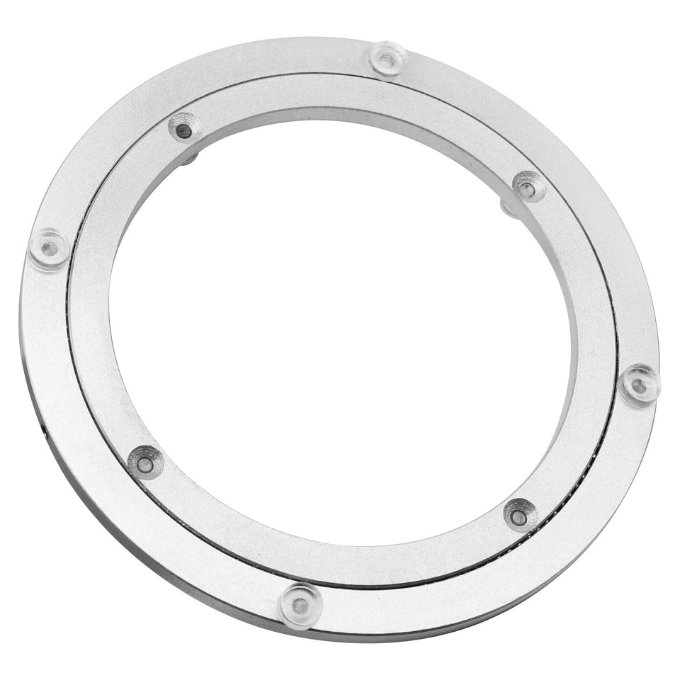 Besimple turntable bearing 8-inch showing smooth rotation for dining or display