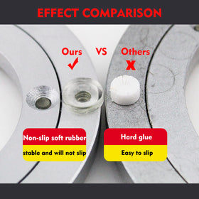 Besimple bearing with through holes for easy mounting