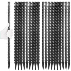 Besitu black-coated stakes blend with surroundings while delivering reliable ground support.