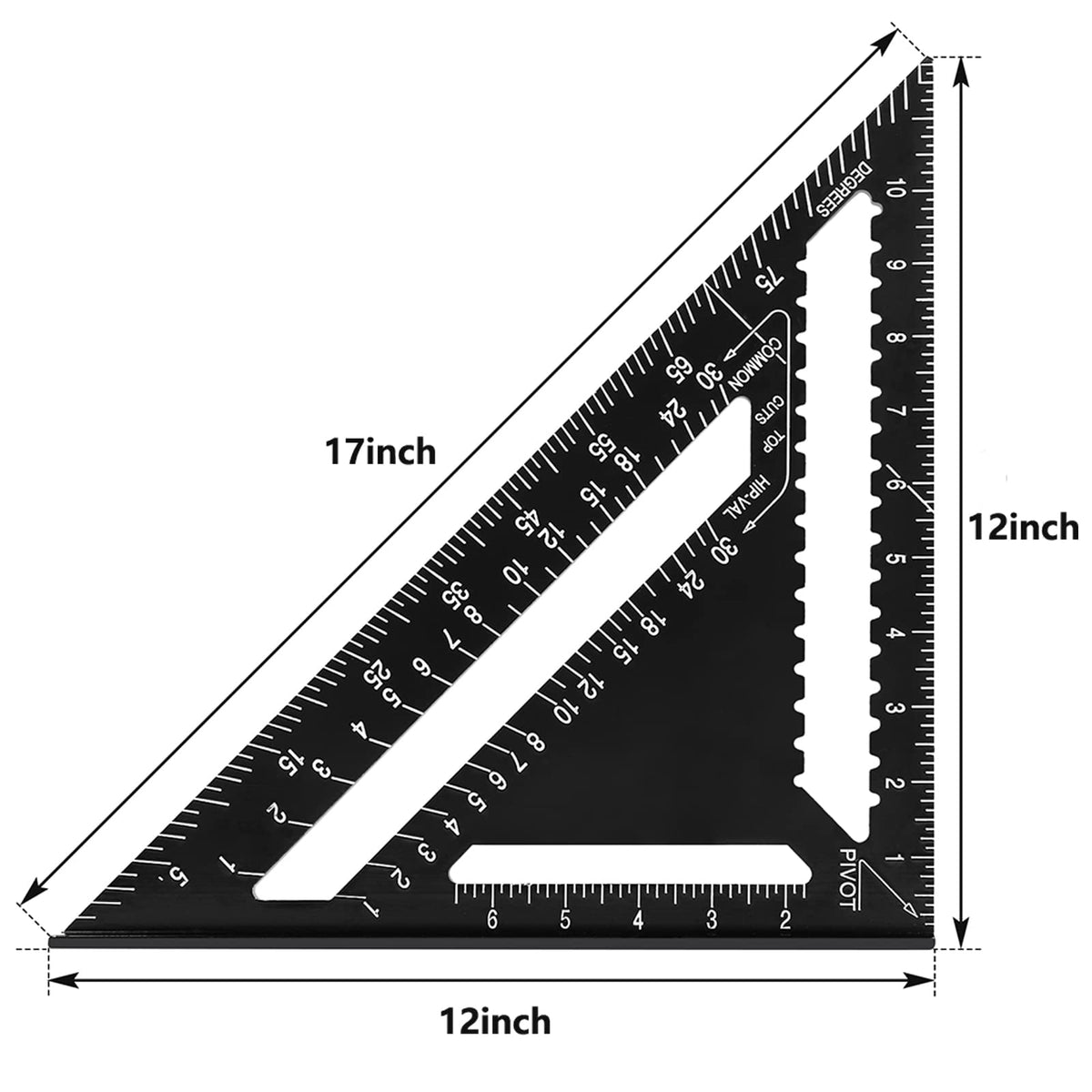 Beslands laser-etched scale ensures consistent readings without wear.
